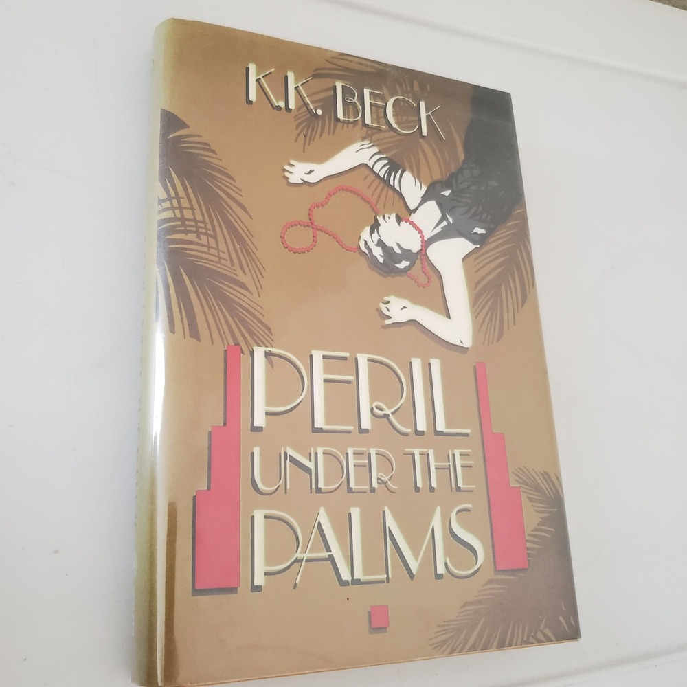 Peril Under the Palms K.K. Beck 1989 First Edition Hardcover Mystery Hawaii